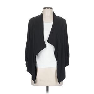 Clara Sun Woo Black Draped Cardigan - Size XS - Excellent